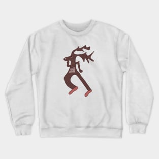 Oh deer they're running Crewneck Sweatshirt